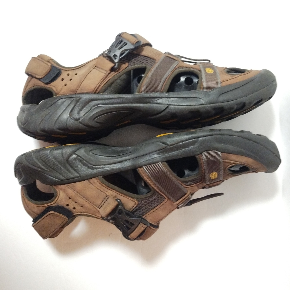 Teva Ominum 2 Brown Leather Men’s Hybrid Shoe Waterproof Sandals Size 13 - Picture 8 of 10